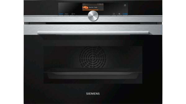 Keukensale - Siemens iQ700 Compacte oven met stoom inox