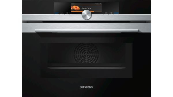 Keukensale - Siemens iQ700 Compacte oven met magnetron inox