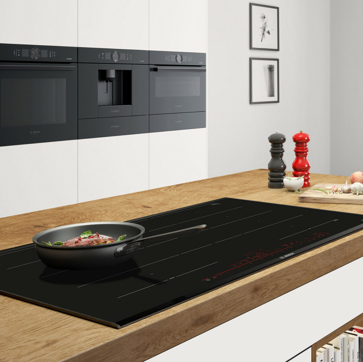 Keukensale - Carbon black ovens
