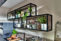 Keukensale - eyecather keuken groene planten
